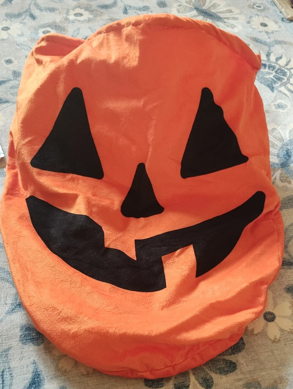 CAT HALLOWEEN JACK-O'-LANTERN PLAY SACK